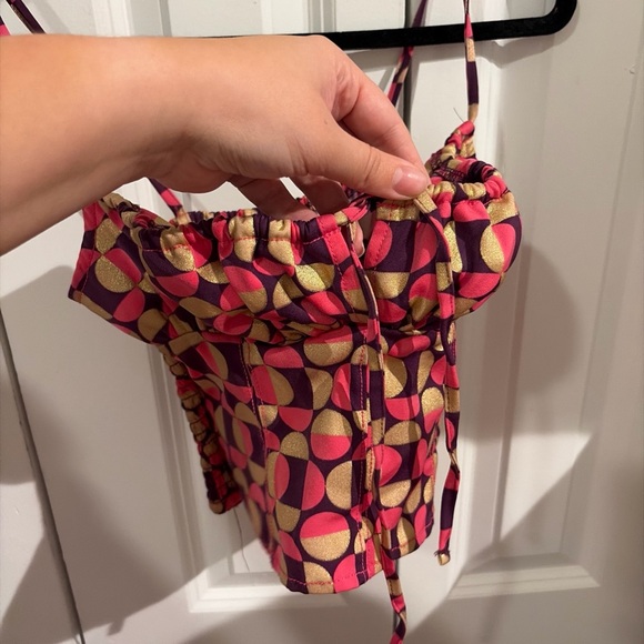 Urban Outfitters Pink and Gold Camisole - Picture 2 of 7